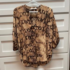 Snakeskin Blouse
